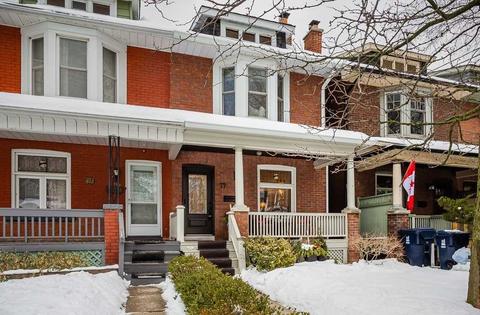 77 Chester Ave, House semidetached with 3 bedrooms, 2 bathrooms and 2 parking in Toronto ON | Card Image