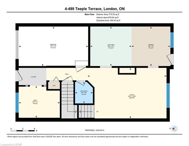 4 - 499 Teeple Terrace, House attached with 3 bedrooms, 2 bathrooms and 2 parking in London ON | Image 29