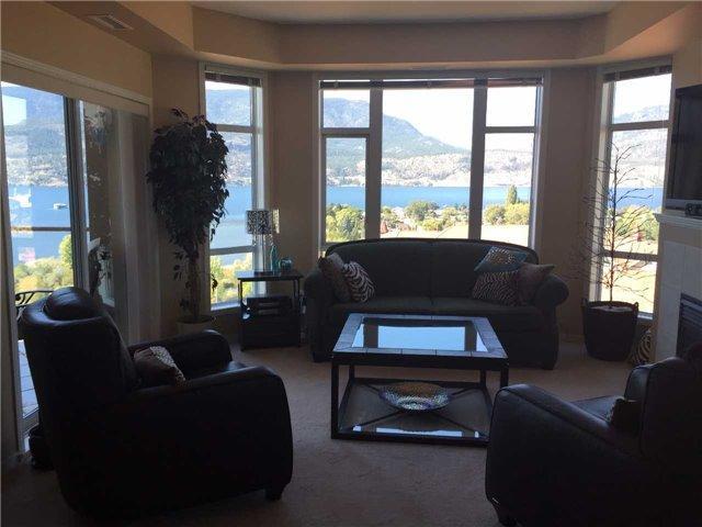 1305 - 1128 Sunset Dr, Condo with 1 bedrooms, 1 bathrooms and 1 parking in Kelowna BC | Image 4