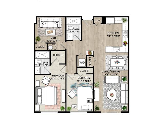 102 - 14858 60 Avenue, Condo with 2 bedrooms, 2 bathrooms and 1 parking in Surrey BC | Image 3