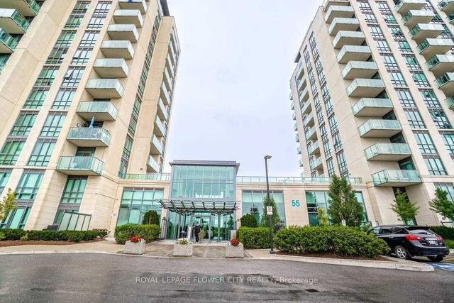 305 - 55 Yorkland Blvd, Condo with 1 bedrooms, 2 bathrooms and 2 parking in Brampton ON | Image 1
