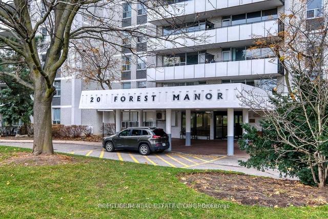 910 - 20 Forest Manor Rd, Condo with 2 bedrooms, 1 bathrooms and 1 parking in Toronto ON | Image 1