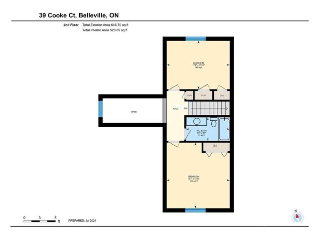 39 Cooke Crt, House detached with 3 bedrooms, 4 bathrooms and 6 parking in Belleville ON | Image 25