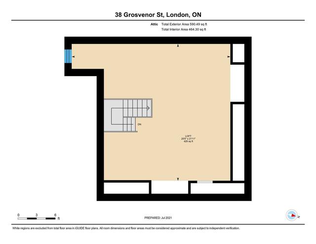 38 Grosvenor St, House detached with 5 bedrooms, 3 bathrooms and 3 parking in London ON | Image 20