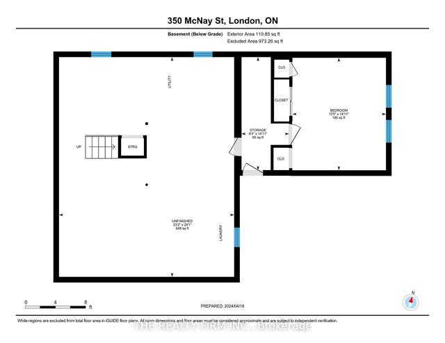 350 Mcnay St, House detached with 3 bedrooms, 2 bathrooms and 4 parking in London ON | Image 32