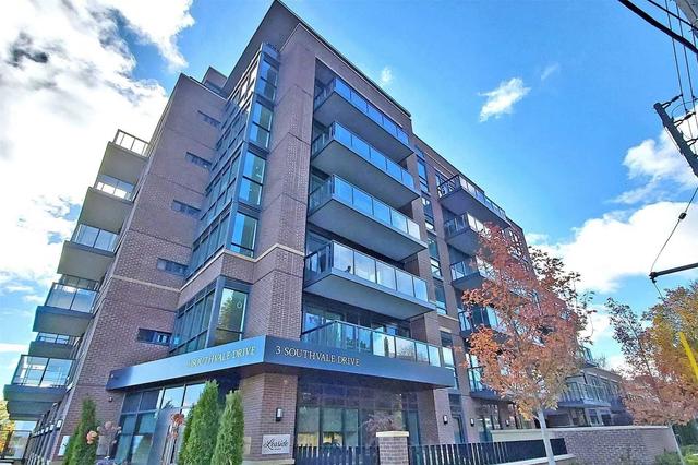 205 - 3 Southvale Dr, Condo with 2 bedrooms, 2 bathrooms and 1 parking in Toronto ON | Image 3