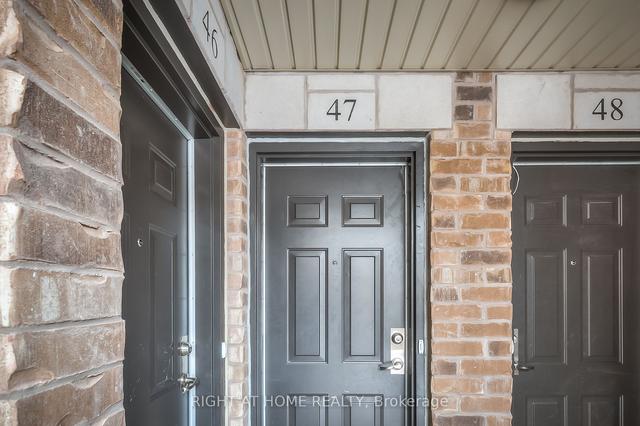 47 - 2441 Greenwich Dr, Townhouse with 2 bedrooms, 2 bathrooms and 1 parking in Oakville ON | Image 17