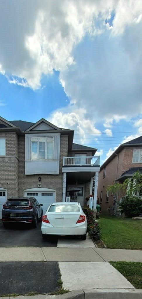 62 Amethyst Circ, House semidetached with 3 bedrooms, 4 bathrooms and 2 parking in Brampton ON | Card Image