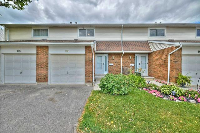 106 - 286 Cushman Rd, House attached with 3 bedrooms, 2 bathrooms and 2 parking in St. Catharines ON | Image 1