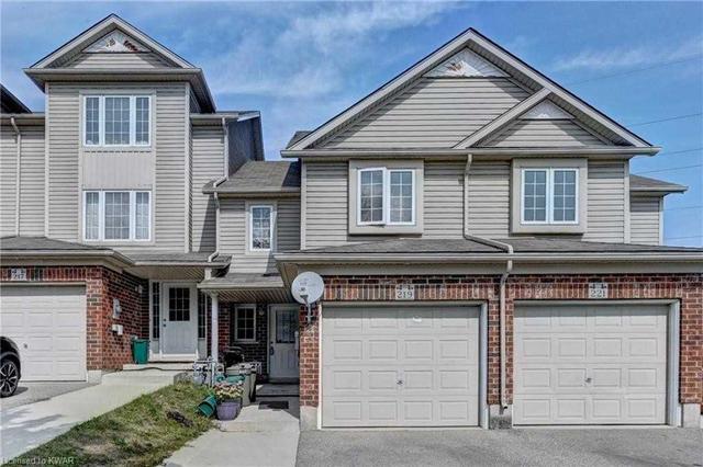 219 Red Clover Crt, House attached with 3 bedrooms, 2 bathrooms and 2 parking in Kitchener ON | Image 1
