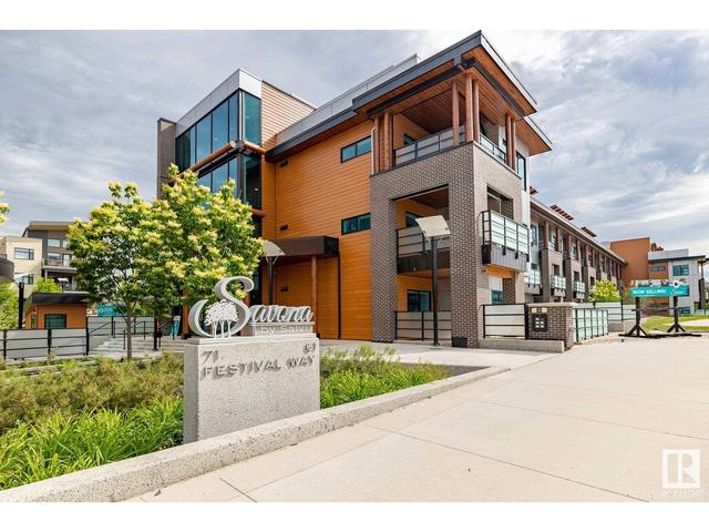 328 - 61 Festival Wy, Condo with 1 bedrooms, 1 bathrooms and 1 parking in Edmonton AB | Card Image