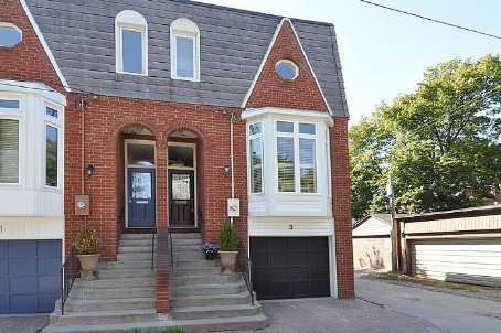 9 Shaftesbury Pl, House semidetached with 2 bedrooms, 3 bathrooms and null parking in Toronto ON | Image 1
