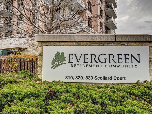 306 - 810 Scollard Court, House attached with 2 bedrooms, 2 bathrooms and 1 parking in Mississauga ON | Image 2