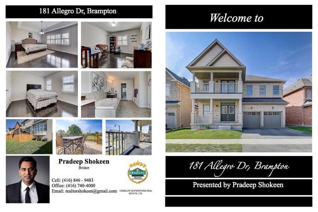 181 Allegro Dr, House detached with 4 bedrooms, 4 bathrooms and 6 parking in Brampton ON | Image 20