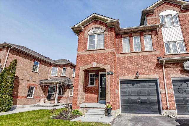20 Lucena Cres, House attached with 3 bedrooms, 3 bathrooms and 3 parking in Vaughan ON | Image 1