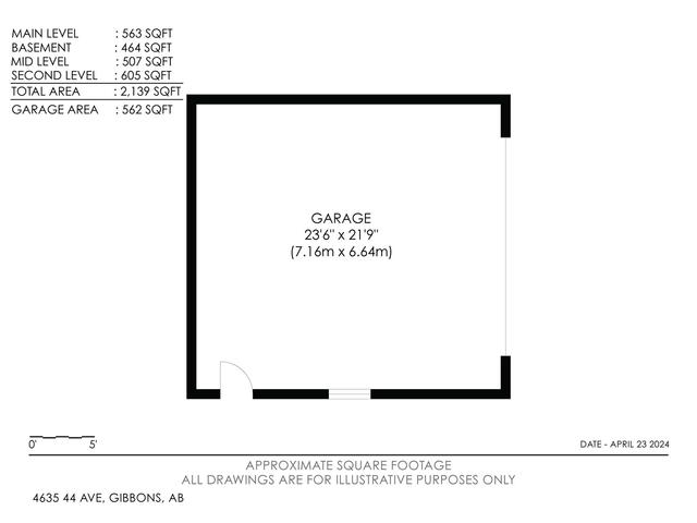 4635 44 Av, House detached with 5 bedrooms, 2 bathrooms and null parking in Gibbons AB | Image 59