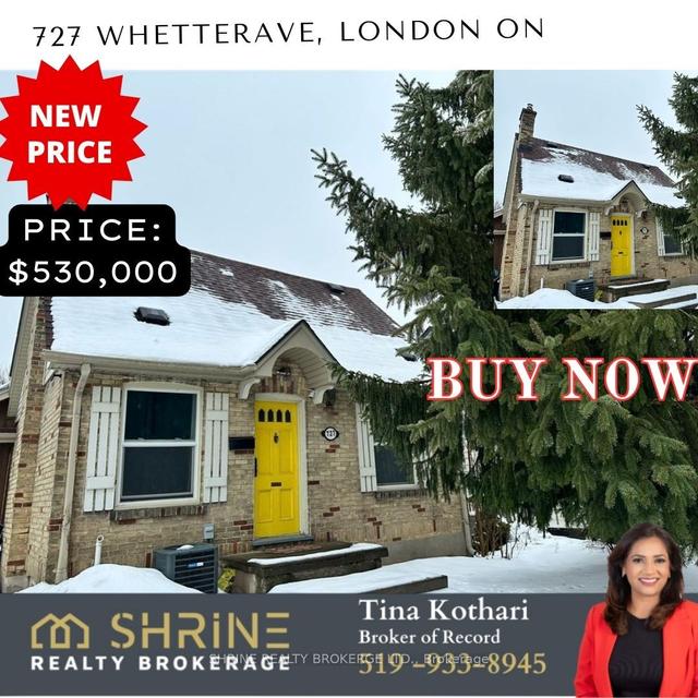 727 Whetter Ave N, House detached with 2 bedrooms, 3 bathrooms and 3 parking in London ON | Image 4