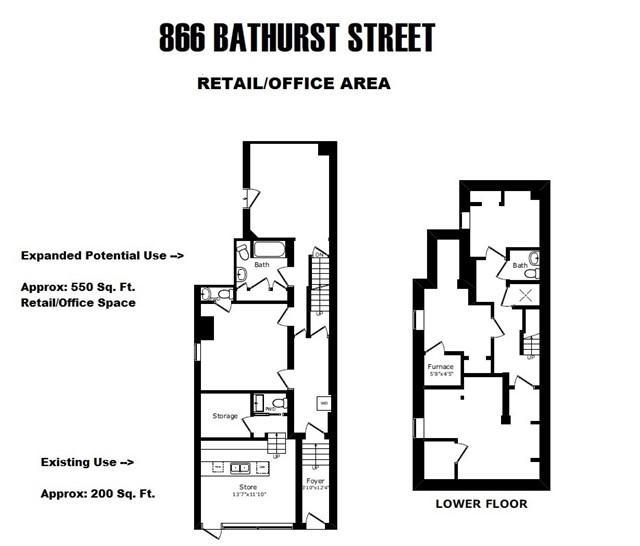 866 Bathurst St, Condo with 5 bedrooms, 6 bathrooms and 3 parking in Toronto ON | Image 6