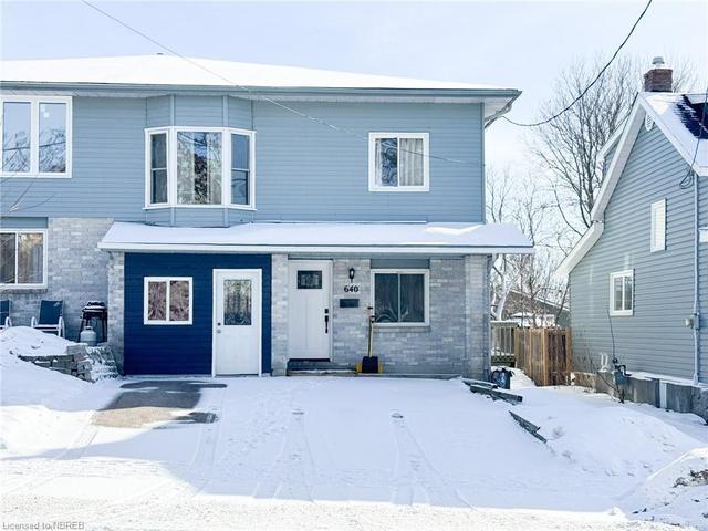 640 O'brien Street, House semidetached with 4 bedrooms, 2 bathrooms and 2 parking in North Bay ON | Image 1