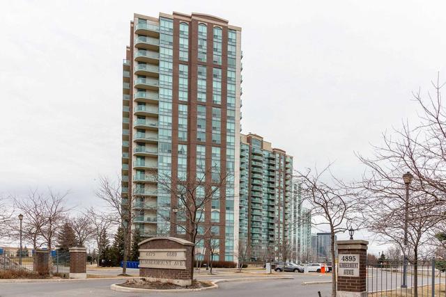 1706 - 4889 Kimbermount Ave, Condo with 1 bedrooms, 1 bathrooms and 1 parking in Mississauga ON | Image 16