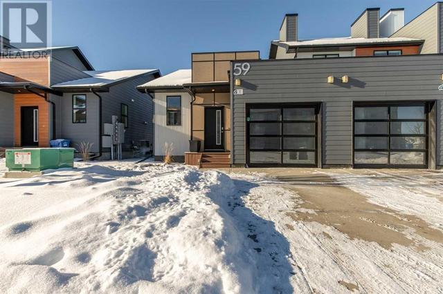 1, - 59 Aquitania Circle W, House attached with 2 bedrooms, 2 bathrooms and 2 parking in Lethbridge AB | Image 1