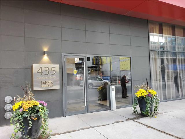 1401 - 435 Richmond St W, Condo with 1 bedrooms, 1 bathrooms and 0 parking in Toronto ON | Image 1