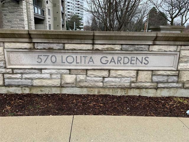 416 - 570 Lolita Gdns, Condo with 1 bedrooms, 1 bathrooms and 1 parking in Mississauga ON | Image 1