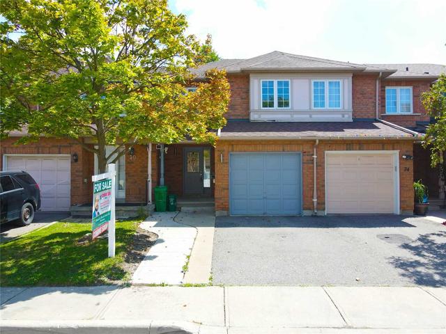 72 - 10 Cherrytree Dr, Townhouse with 3 bedrooms, 4 bathrooms and 3 parking in Brampton ON | Image 1