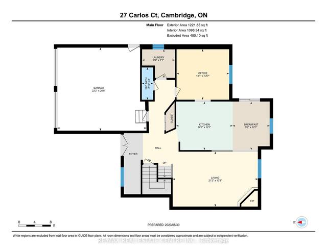27 Carlos Crt, House detached with 3 bedrooms, 3 bathrooms and 5 parking in Cambridge ON | Image 7