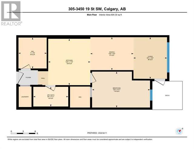 305, - 3450 19 Street Sw, Condo with 1 bedrooms, 1 bathrooms and 1 parking in Calgary AB | Image 36