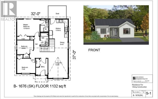 lot 33 Viking Drive, House detached with 3 bedrooms, 2 bathrooms and null parking in Pouch Cove NL | Image 2