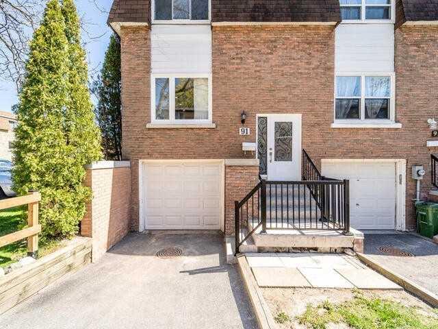 91 - 121 Centennial Rd, Townhouse with 3 bedrooms, 2 bathrooms and 2 parking in Toronto ON | Image 1
