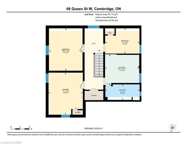 66 Queen St W, House detached with 5 bedrooms, 4 bathrooms and 6 parking in Cambridge ON | Image 35