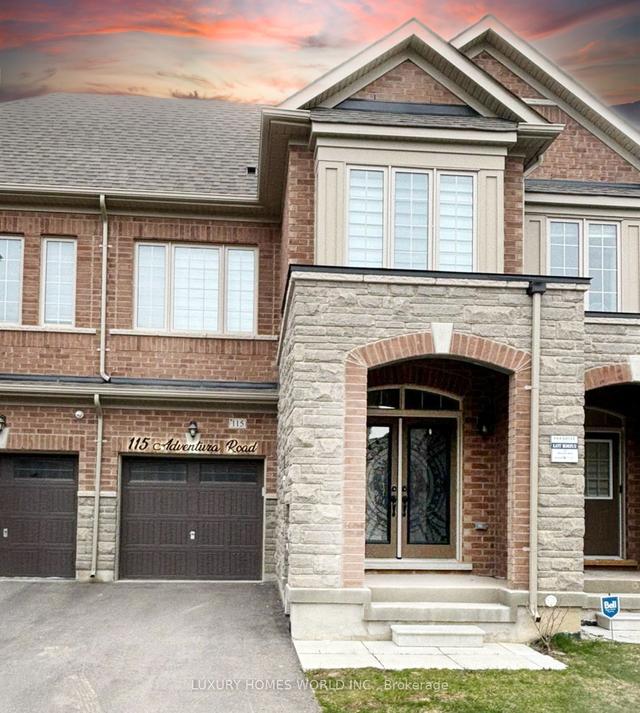 115 Adventura Rd, House attached with 4 bedrooms, 3 bathrooms and 3 parking in Brampton ON | Image 1