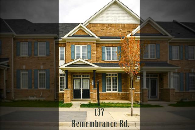 137 Rememberance Rd, House attached with 3 bedrooms, 3 bathrooms and 2 parking in Brampton ON | Image 26