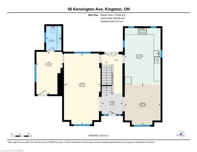 56 Kensington Avenue, House detached with 4 bedrooms, 4 bathrooms and 4 parking in Kingston ON | Image 42