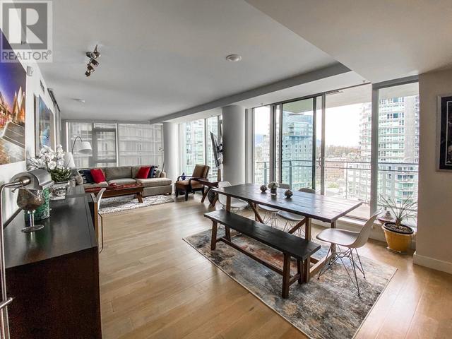 1101 - 1499 W Pender Street, Condo with 2 bedrooms, 2 bathrooms and 1 parking in Vancouver BC | Image 2