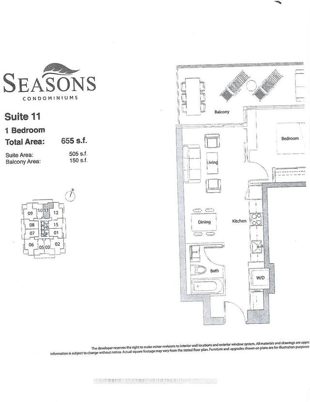 1011 - 95 Mcmahon Dr, Condo with 1 bedrooms, 1 bathrooms and 1 parking in Toronto ON | Image 7