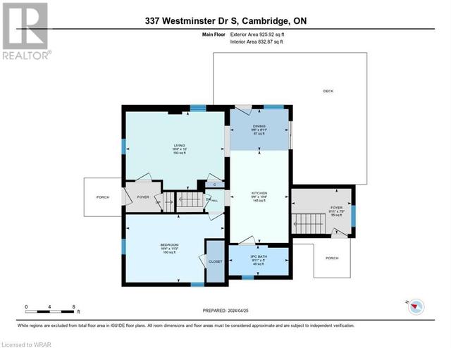 337 Westminster Drive S, House other with 3 bedrooms, 3 bathrooms and 6 parking in Cambridge ON | Image 39