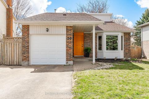 30 Burton Rd, House detached with 3 bedrooms, 2 bathrooms and 3 parking in Guelph ON | Card Image