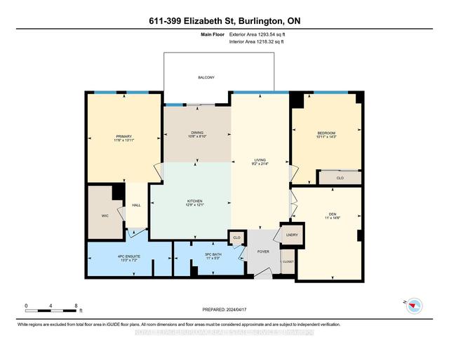 611 - 399 Elizabeth St E, Condo with 2 bedrooms, 2 bathrooms and 2 parking in Burlington ON | Image 33