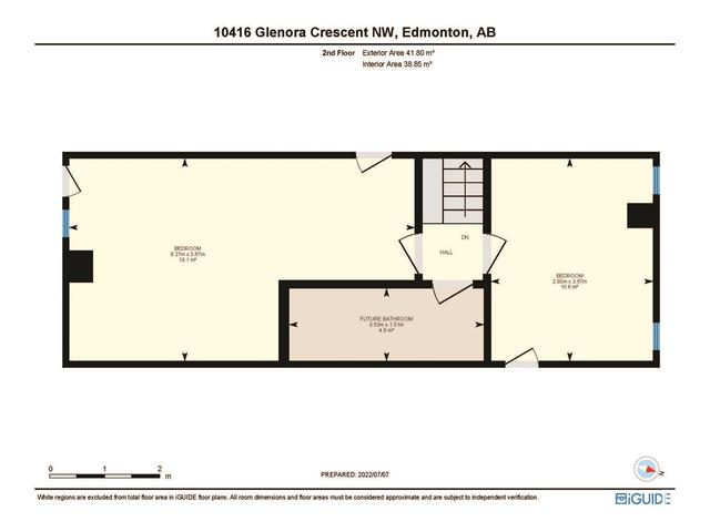 10416 Glenora Cr Nw, House detached with 5 bedrooms, 2 bathrooms and 6 parking in Edmonton AB | Image 42