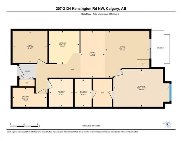 207 - 2134 Kensington Road Nw, Condo with 1 bedrooms, 2 bathrooms and 1 parking in Calgary AB | Image 35