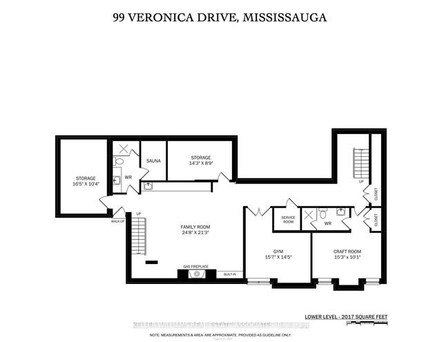 99 Veronica Dr, House detached with 4 bedrooms, 7 bathrooms and 8 parking in Mississauga ON | Image 35