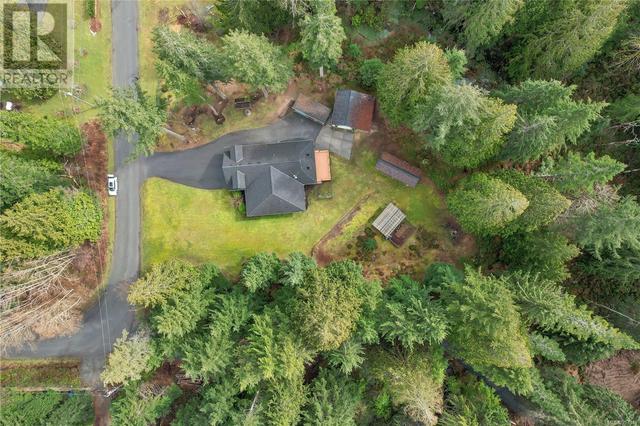 aerial views of property, well treed perimeter on 3 sides | Image 55