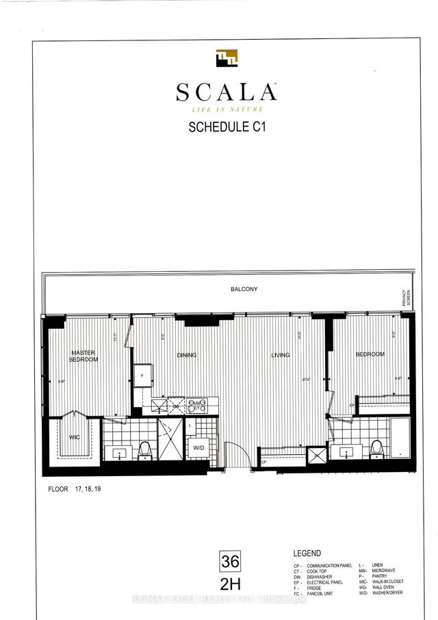 1836 - 25 Adra Grado Way, Condo with 2 bedrooms, 2 bathrooms and 1 parking in Toronto ON | Image 34