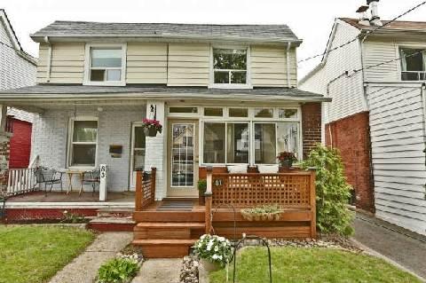 81 Wiley Ave, House semidetached with 2 bedrooms, 1 bathrooms and 1 parking in Toronto ON | Image 1