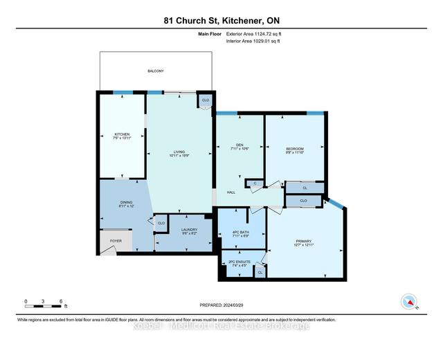 1108 - 81 Church St S, Condo with 2 bedrooms, 2 bathrooms and 1 parking in Kitchener ON | Image 19