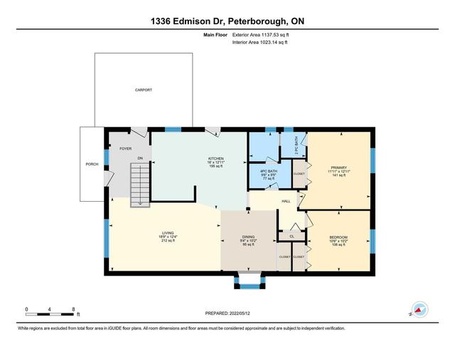 1336 Edmison Dr, House detached with 2 bedrooms, 3 bathrooms and 4 parking in Peterborough ON | Image 29