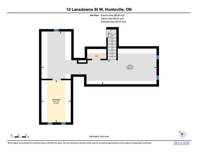 12 Lansdowne Street W, House detached with 4 bedrooms, 2 bathrooms and 4 parking in Huntsville ON | Image 44